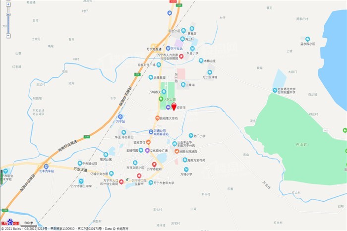 万宁时代峯璟位置图