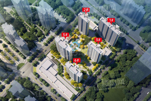 龙岩德兴津湖澜悦高清图