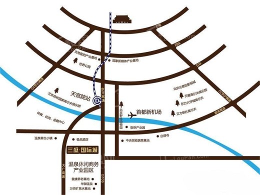 三盛国际城位置图