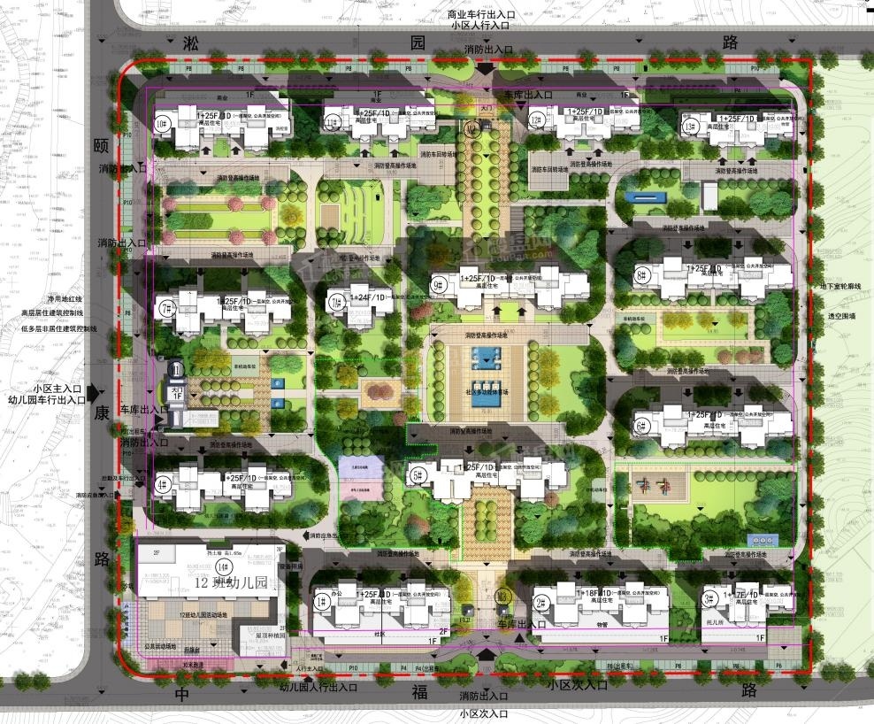 幸福庄园御园效果图