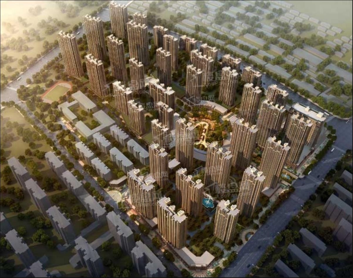 德州瑞华新都汇悦景台高清图