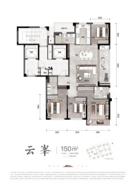 建发·缦云户型图_房型图_户型图大全-宁波楼盘网