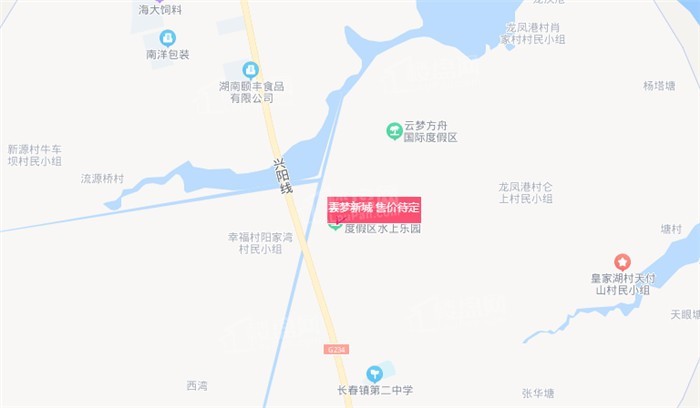 雲梦新城位置图