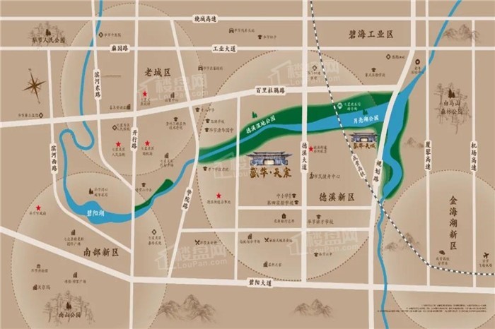盛华天宸位置图