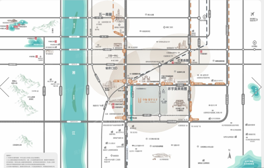 中海寰宇天下位置图