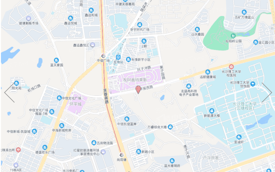 中海寰宇天下位置图