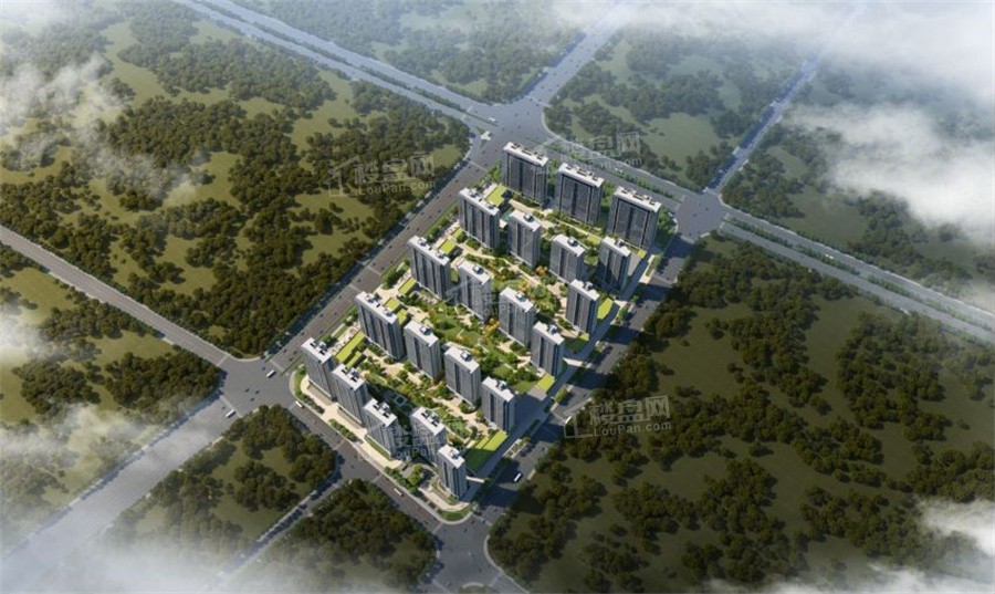 城区碧桂园紫阙台的房子绿化率高不高？商业繁华吗？