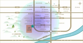 九老峰首府区位图