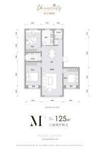 3室2厅2卫125平