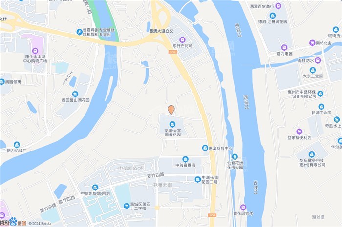 中海龙湖臻如府位置图