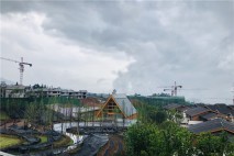 雲山小镇实景图