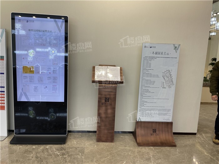 天房林里公园实景图