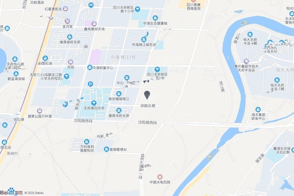 华润置地建发天府和鸣位置图