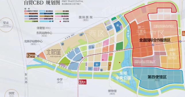 京投发展北熙区位置图