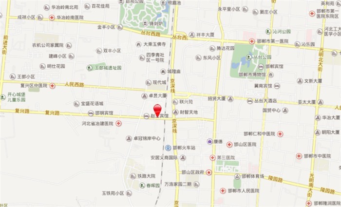万腾·翡翠公馆位置图
