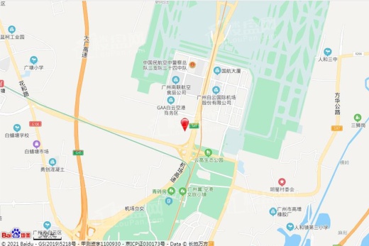 广州空港融创中心位置图