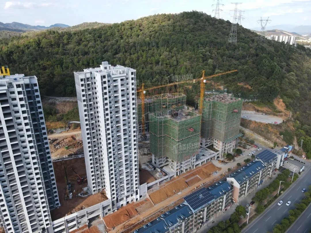 锦绣湖山2022年11月工程进度实景