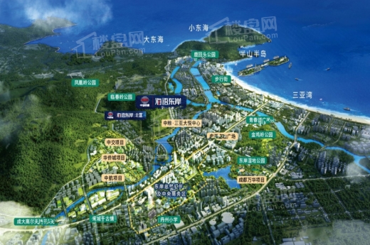 中国铁建海语东岸位置图