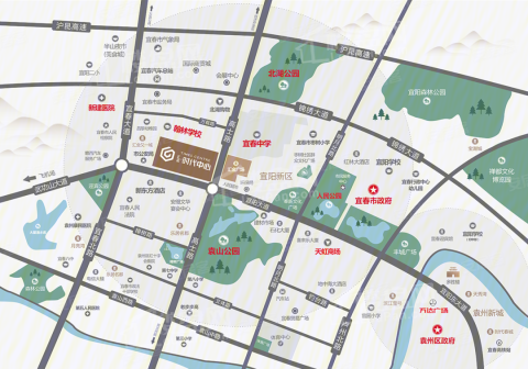 三陆康·时代中心位置图
