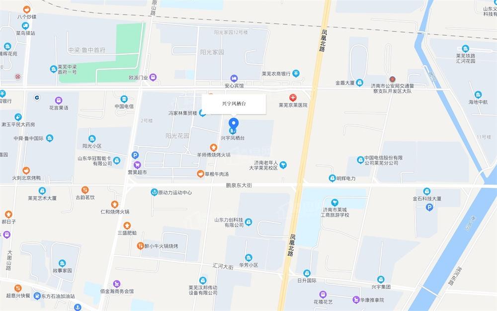 兴宇凤栖台位置图