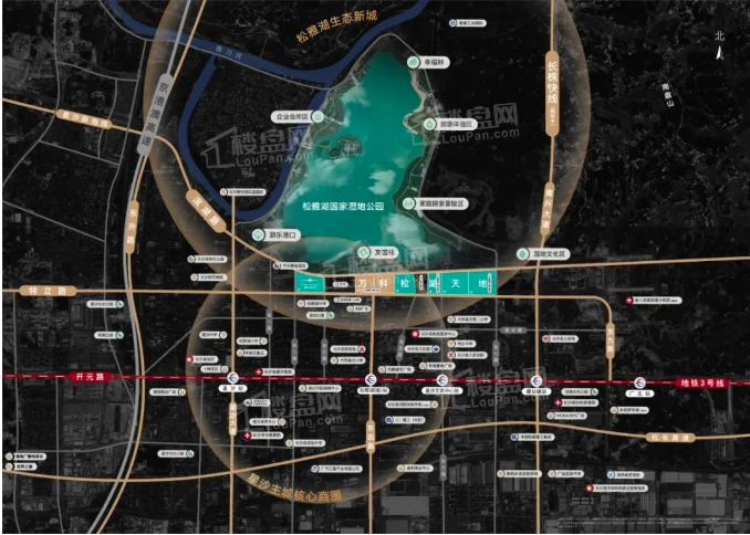 万科松湖天地位置图