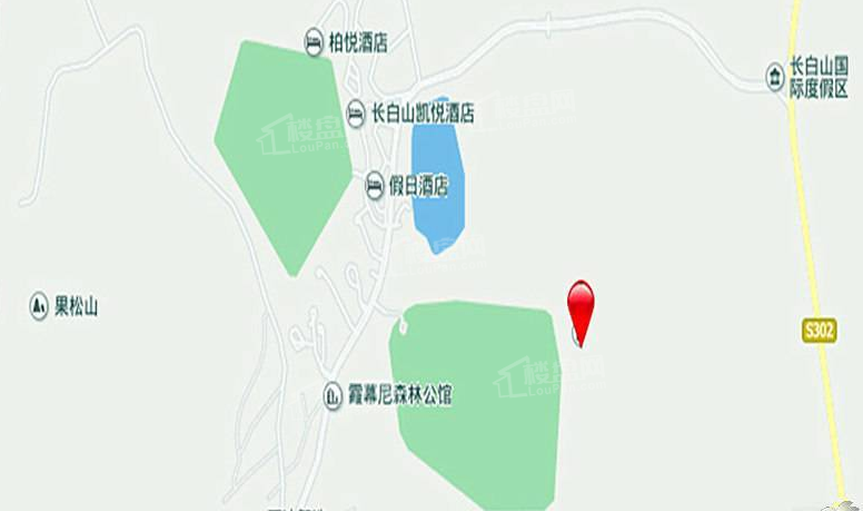 广泽果松小镇位置图