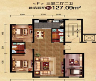 F户型127平