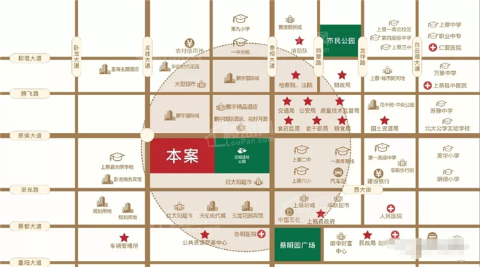 锦尚名城位置图