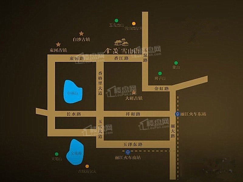 金茂谷镇商铺位置图