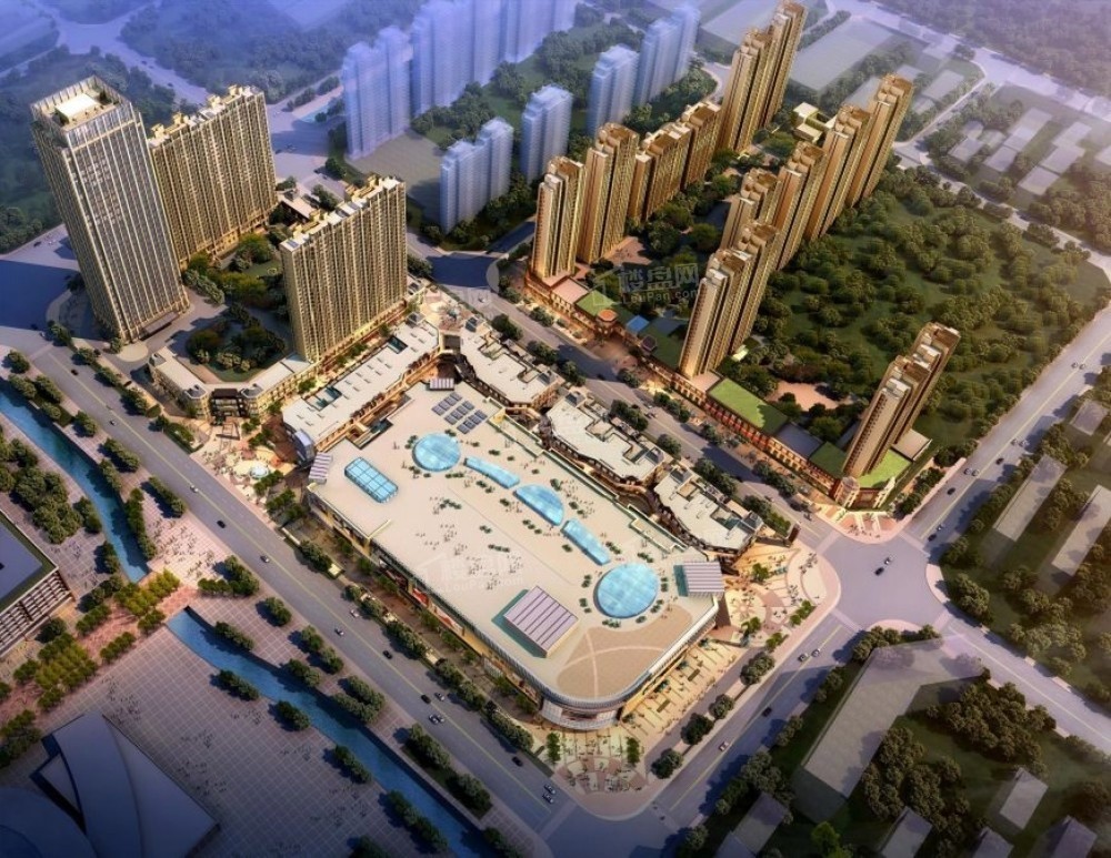 复地·活力广场效果图