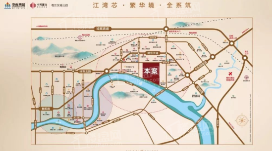揭阳中南春风南岸位置图
