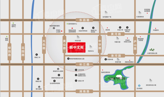 颐中文苑位置图
