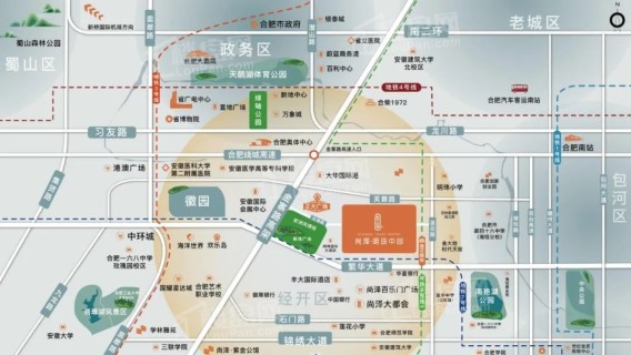 尚泽明珠中心位置图