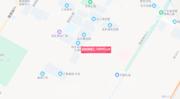 城投金地阅峯汇位置图