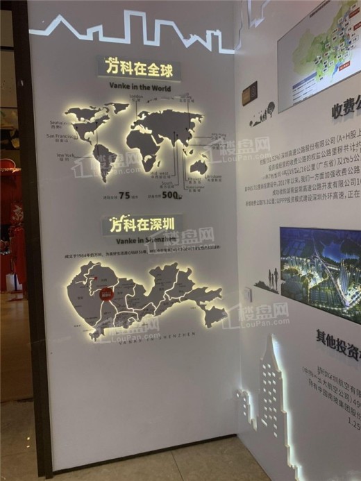 深国际万科和风轩商铺实景图