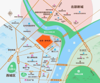 渠县·碧桂园位置图