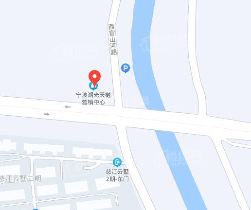 宁波·湖光天樾位置图