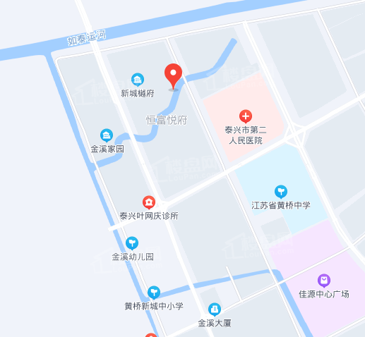 恒富悦府位置图