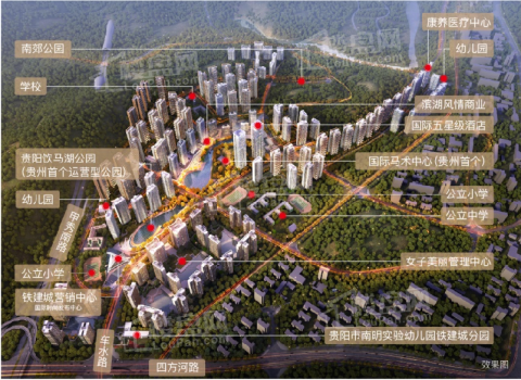 中国铁建•铁建城效果图