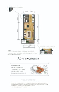 1室1厅1卫42平