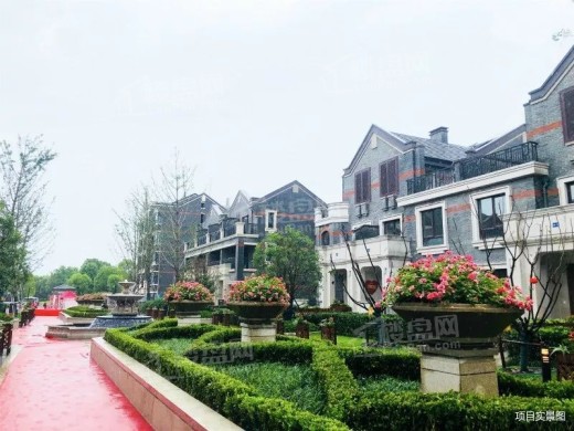 香湖别墅实景图