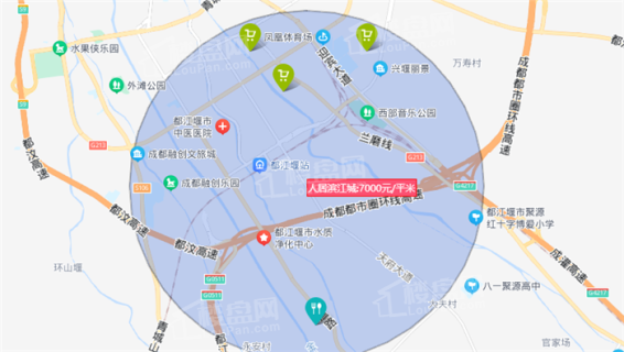 人居滨江城位置图