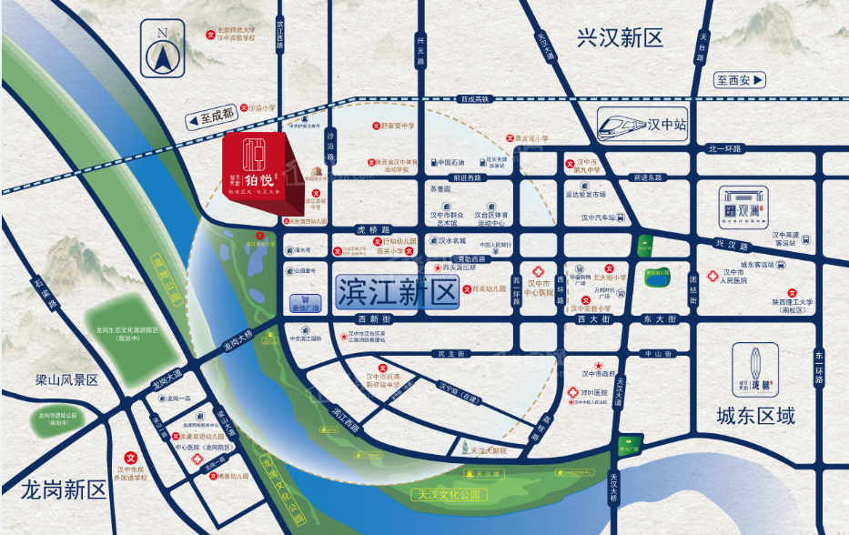 城市更新·铂悦位置图