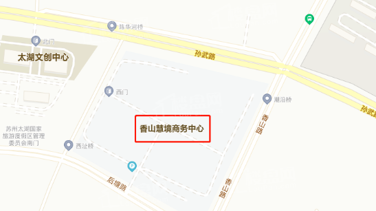 香山慧境商务中心位置图