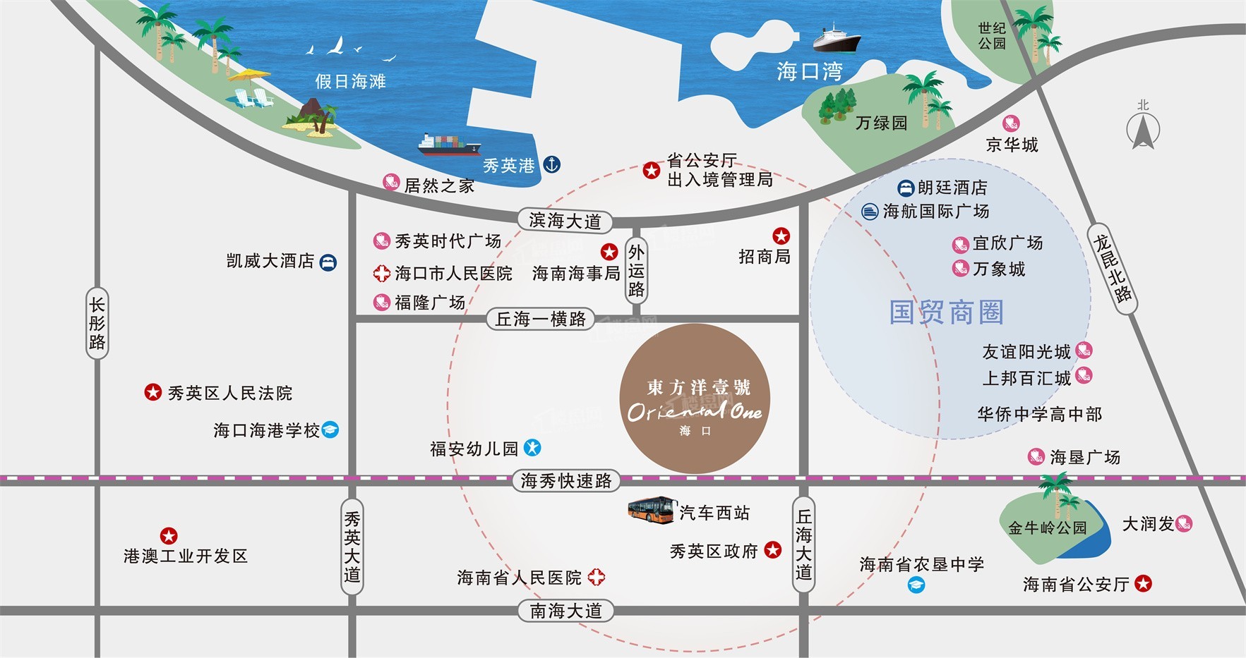 東方洋壹号位置图