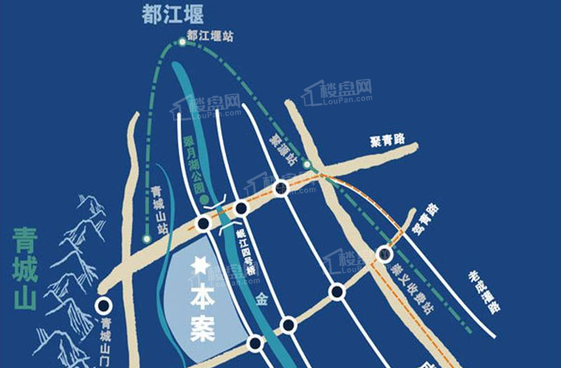 海航锦润青城位置图