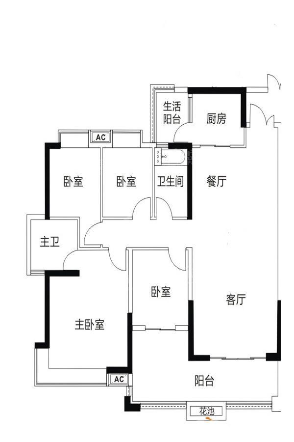 名城御景世嘉户型图