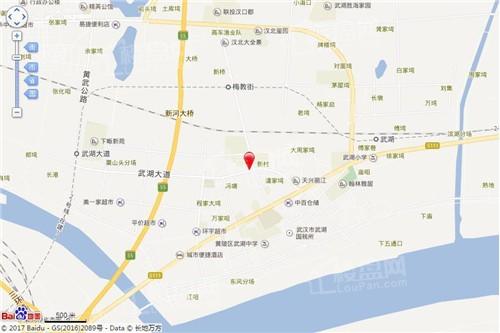 汉北怡景园位置图