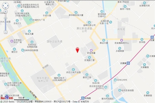 北京经开·壹广场位置图