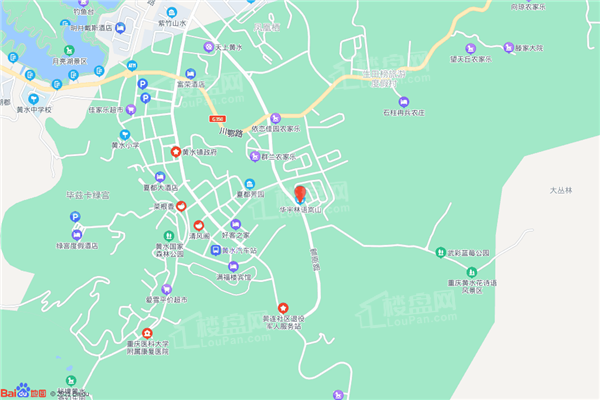 华宇林语岚山位置图